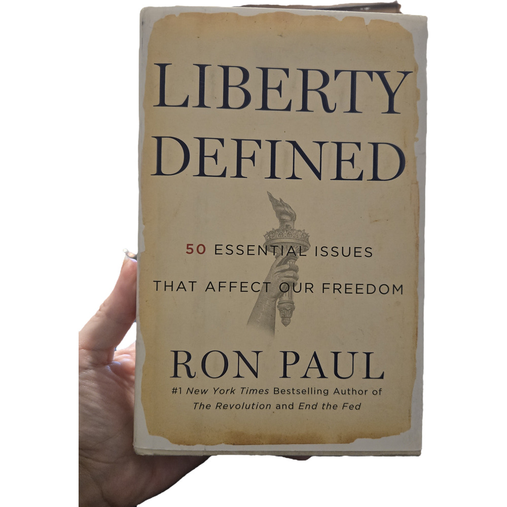 Liberty Defined Ron Paul SIGNED & INSCRIBED TO JAN MICKELSON 1st Ed 1st Print